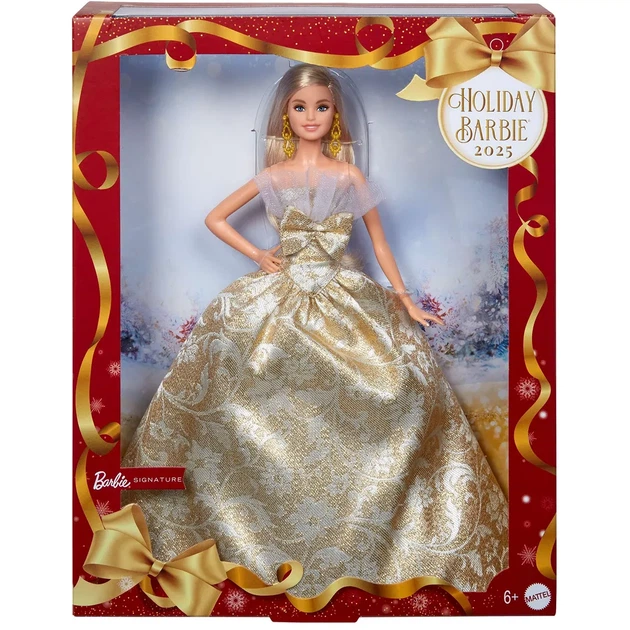 Кукла Barbie Праздничная блондинка (JBH95) - изображение 11