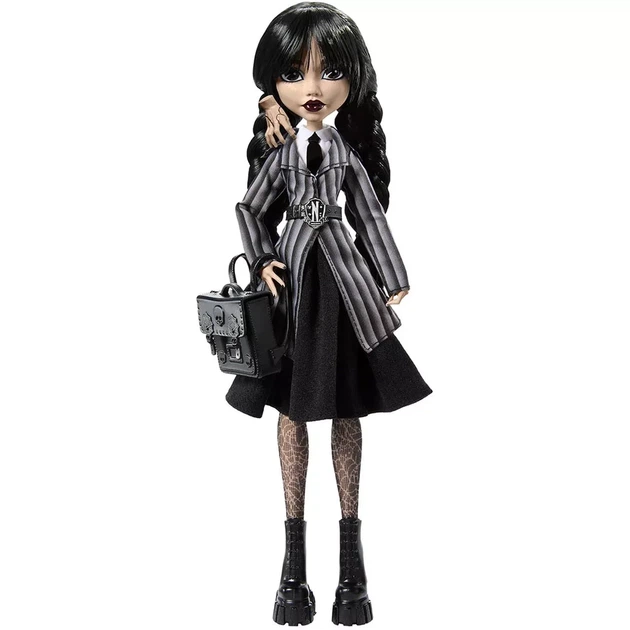 Кукла коллекционная Monster High Венздей в школьной форме (HXJ04) - изображение 2