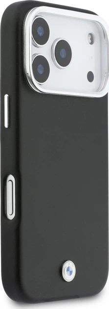 Etui plecki BMW M Sign Metal Logo MagSafe do Apple iPhone 17 Pro Black (BMHMP17L25PFWKCSK) - obraz 4