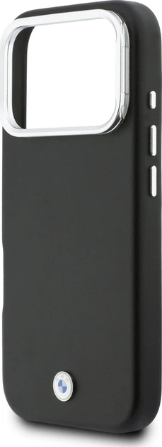 Etui plecki BMW M Sign Metal Logo MagSafe do Apple iPhone 17 Pro Black (BMHMP17L25PFWKCSK) - obraz 6