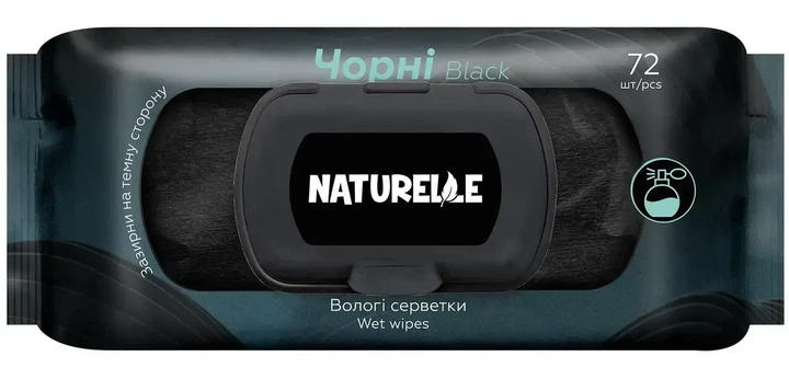 Влажные салфетки Naturelle Classic универсальные Черные 72 шт (4820207591707) - Фото 1 Влажные салфетки Naturelle Classic универсальные Черные 72 шт (4820207591707) - изображение 1