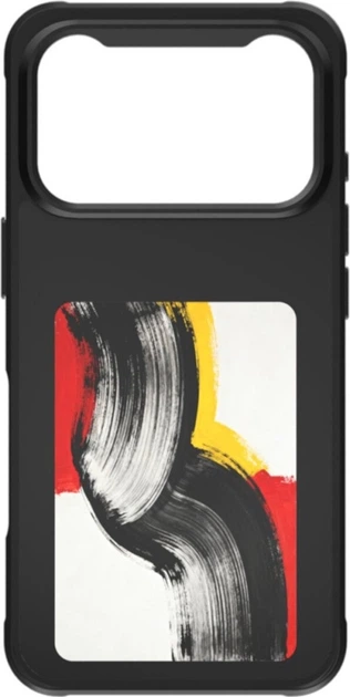 Etui plecki E-Ink 4smarts with display NFC Qi2 do Apple iPhone 17 Pro Black (4252011913916) - obraz 2