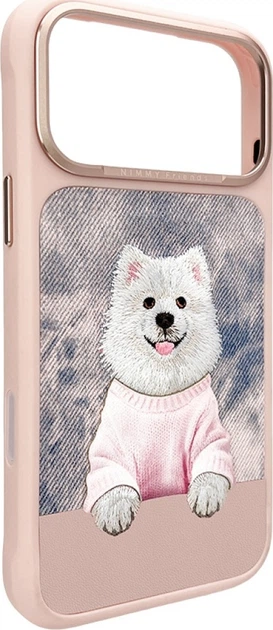 Панель Nimmy Gentle Pets Series Dog MagSafe для Apple iPhone 17 Pro Max Pink (N-YSMC-IP17-PRO-MAX-038) - зображення 3