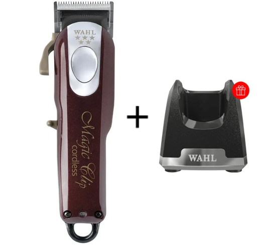 Машинка для стрижки WAHL MAGIC CLIP CORDLESS з платформою зардки - Фото 1 Машинка для стрижки WAHL MAGIC CLIP CORDLESS з платформою зардки - зображення 1