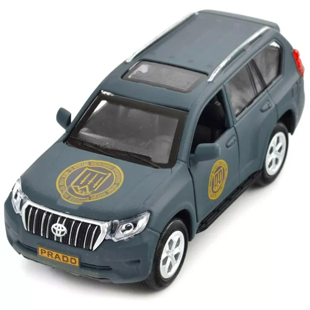 Автомодель TechnoDrive Шеврони Героїв Toyota Prado Кара-Даг (KM6189) - зображення 10