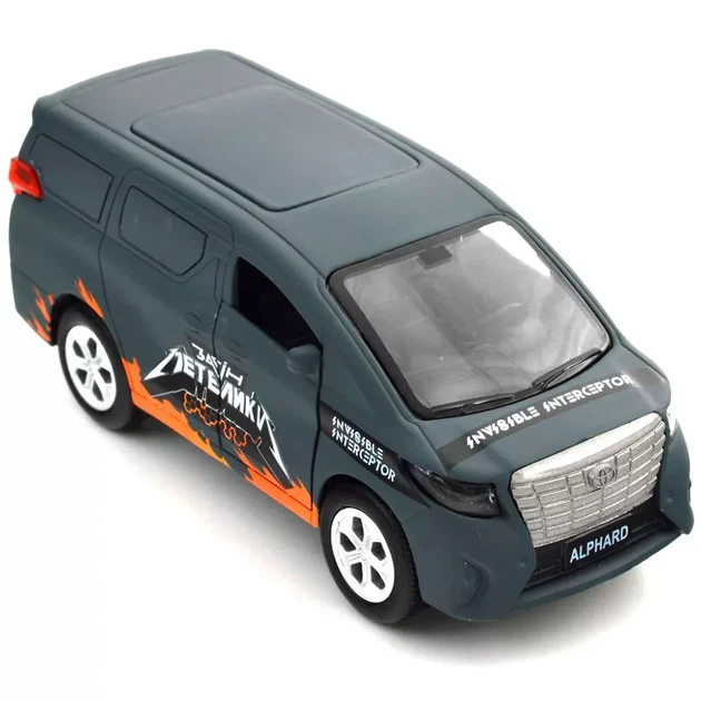 Автомодель TechnoDrive Шеврони Героїв Toyota Alphard Загін Метеликів (KM6011) - зображення 15