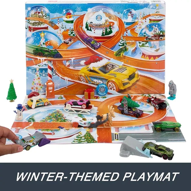 Адвент-календар Hot Wheels 2024 (HTG00) - зображення 10