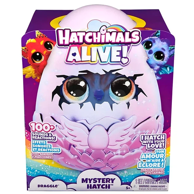 Игрушка интерактивная Hatchimals Alive! Драко в яйце (SM19201/6069282) - Фото 7 Игрушка интерактивная Hatchimals Alive! Драко в яйце (SM19201/6069282) - изображение 7