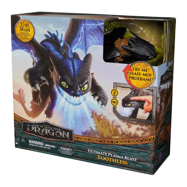 Іграшка інтерактивна Dragons Як приборкати дракона Беззубок, що дихає вогнем (SM66664/6072541) - зображення 12
