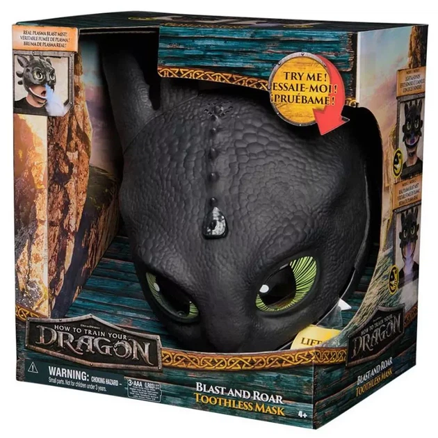 Игрушка интерактивная Dragons Как приручить дракона Маска «Беззубик» (SM66677/6072832) - изображение 7