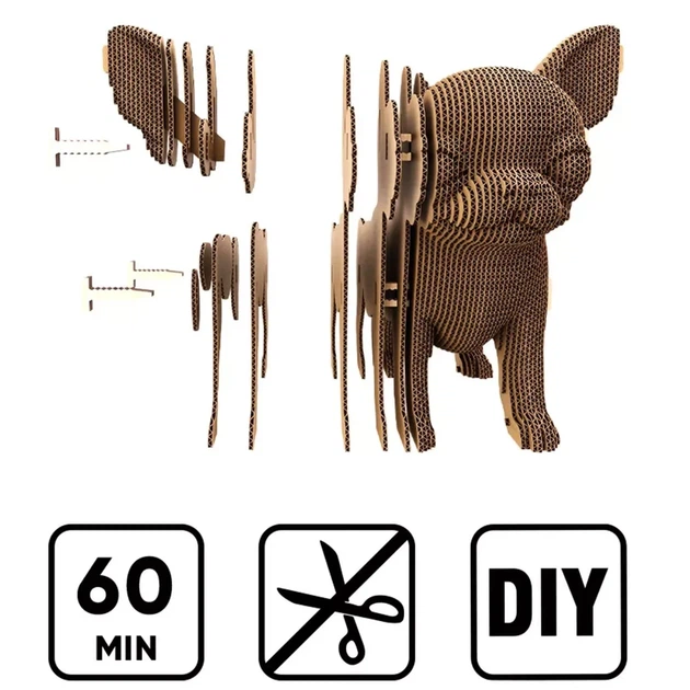 3D пазл Cartonic Chihuahua puppy (CARTMNCHIHU) - зображення 5