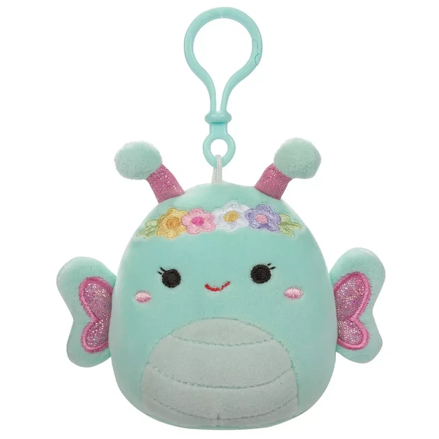 М'яка іграшка на кліпсі Squishmallows Метелик Рейна 9 см (SQCP00181) - Фото 3 М'яка іграшка на кліпсі Squishmallows Метелик Рейна 9 см (SQCP00181) - зображення 3