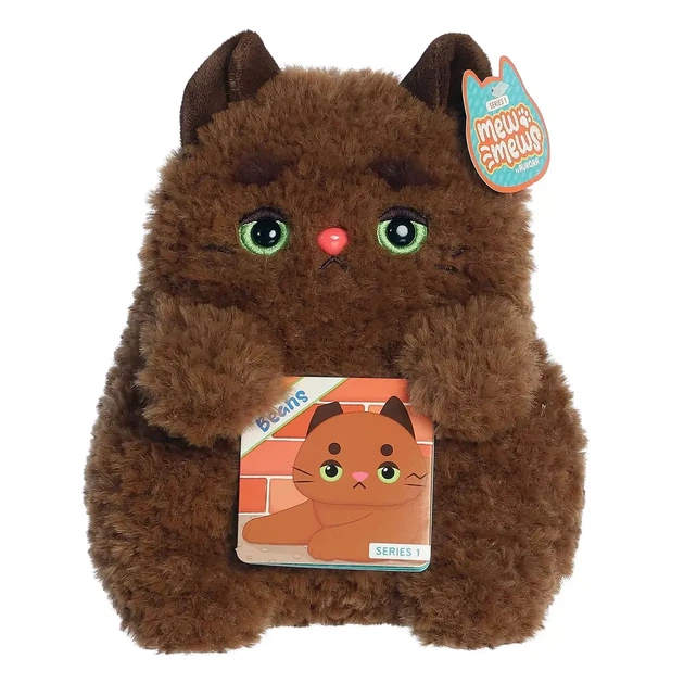 Мягкая игрушка Aurora Кошечка Корица коричневая 20 см (230396B) - изображение 10