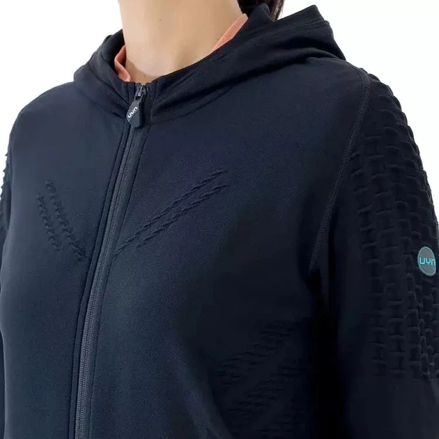 Жіночий спортивний світшот Uyn Run Fit OW з чорним капюшоном M O102028 B464 (M) - зображення 5