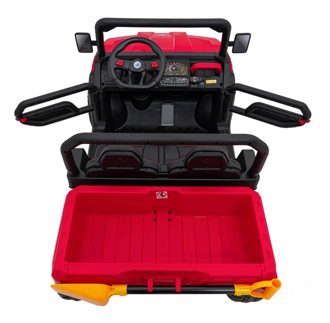 Samochód elektryczny dla dzieci Pick-Up Speed 900 1-osobowy Czerwony (5903864956061) - obraz 5