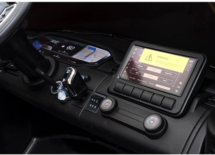 Samochód elektryczny dla dzieci Range Rover SUV Lift 2-osobowy Czarny (5903864956207) - obraz 6