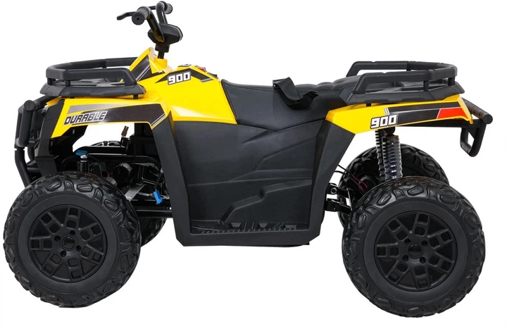 Samochód elektryczny dla dzieci Quad ATV Wolf 1-osobowy Żółty (5903864960341) - obraz 3