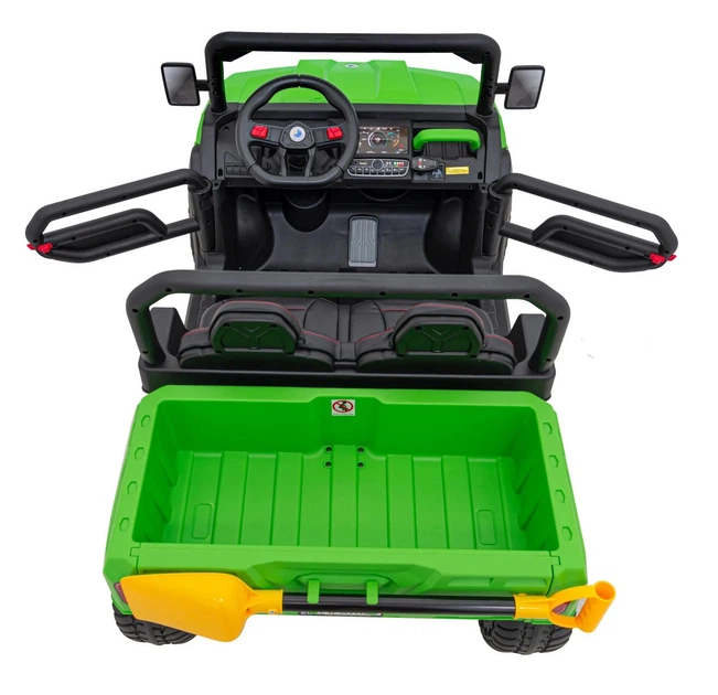 Samochód elektryczny dla dzieci Pick-Up Speed 900 1-osobowy Zielony (5903864956030) - obraz 4