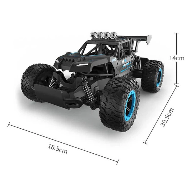 Машинка на радиоуправлении JJRC Q102 1:14 Blue – гоночный автомобиль, внедорожник, до 25 км/ч, до 25 минут, до 40 м - изображение 7