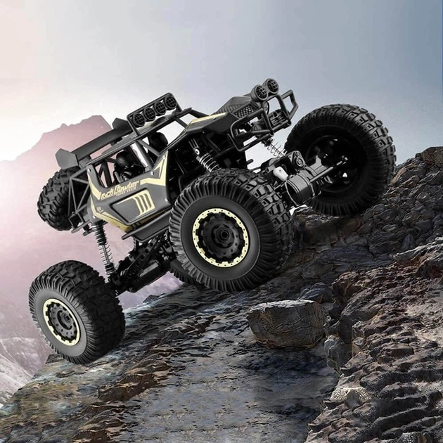 Машинка на радиоуправлении GW131 609E 1:8 Black – внедорожник монстр-трак, 4WD, до 12 км/ч, до 20 минут, до 100 м - Фото 8 Машинка на радиоуправлении GW131 609E 1:8 Black – внедорожник монстр-трак, 4WD, до 12 км/ч, до 20 минут, до 100 м - изображение 8