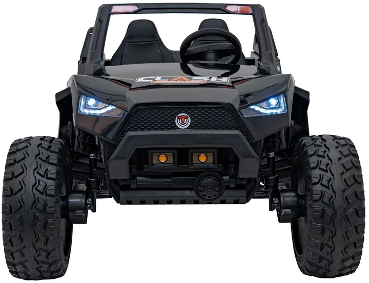Samochód elektryczny dla dzieci Buggy Clash Strong 2-osobowy Czarny (5903864943634) - obraz 2