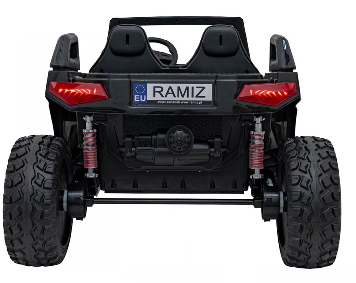 Samochód elektryczny dla dzieci Buggy Clash Strong 2-osobowy Czarny (5903864943634) - obraz 4