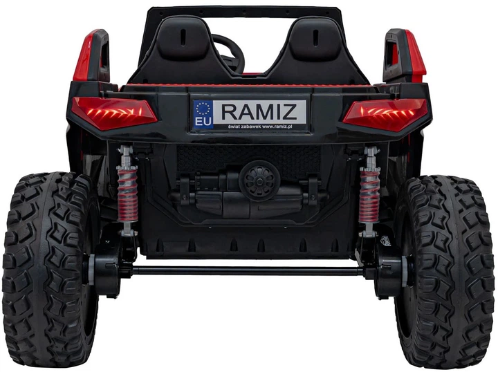 Samochód elektryczny dla dzieci Buggy Clash Strong 2-osobowy Czerwony (5903864955989) - obraz 4