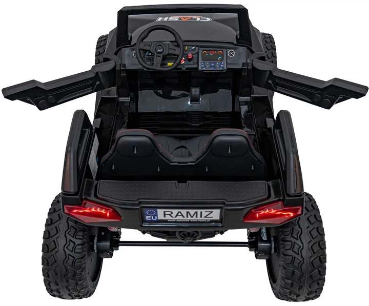Samochód elektryczny dla dzieci Buggy Clash Strong 2-osobowy Czarny (5903864943634) - obraz 5