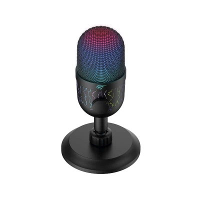 Микрофон Havit HV-GK52 USB RGB (HV-GK52) - Фото 2 Микрофон Havit HV-GK52 USB RGB (HV-GK52) - изображение 2