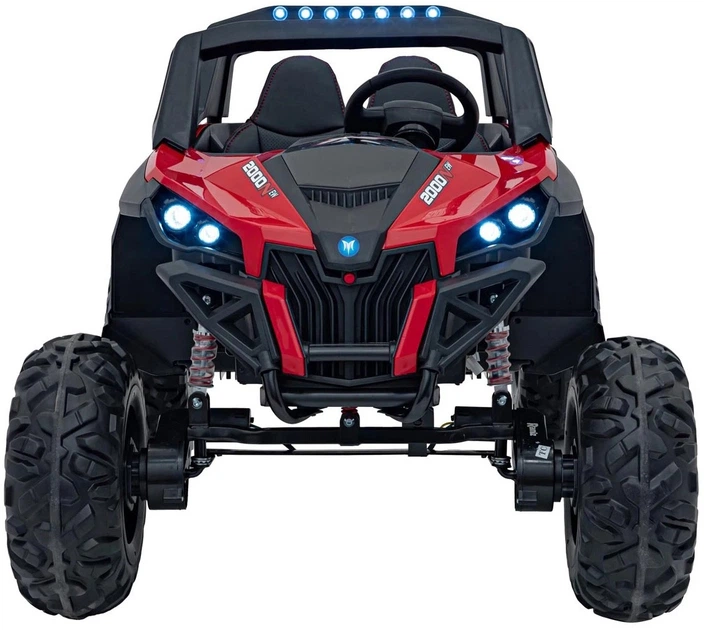 Samochód elektryczny dla dzieci Buggy UTV-MX 2000N 2-osobowy Czerwony (5903864942675) - obraz 2