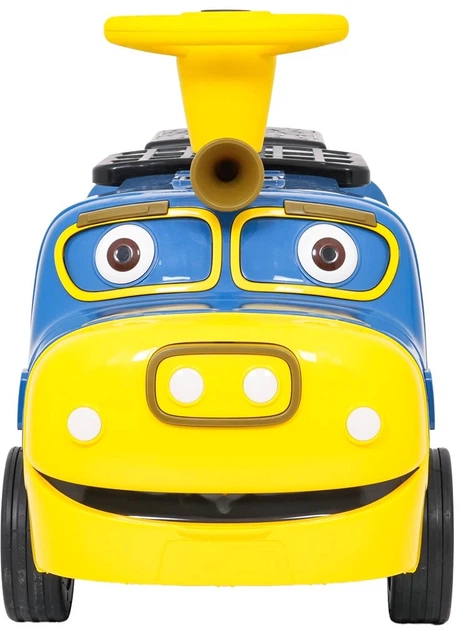 Parowoz elektryczny dla dzieci Stacyjkowo Bruno 2-osobowy Niebieski (5903864960242) - obraz 2