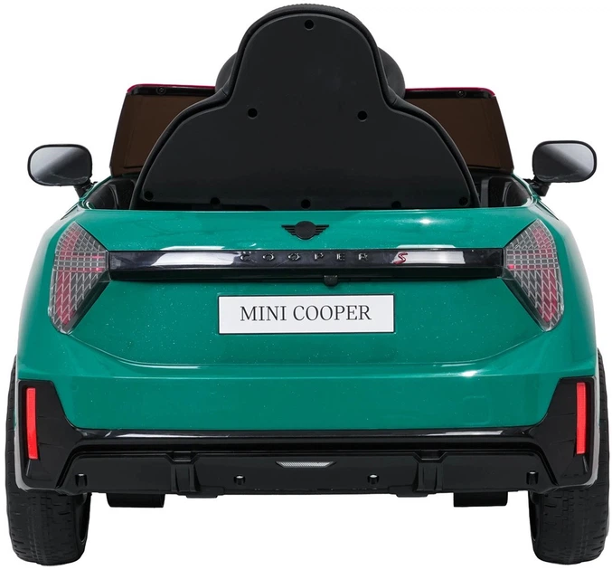Samochód elektryczny dla dzieci Mini Cooper 1-osobowy Zielony (5903864960235) - obraz 4