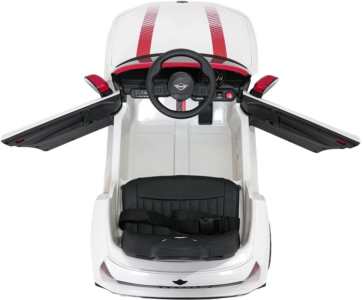 Samochód elektryczny dla dzieci Mini Cooper 1-osobowy Biały (5903864960204) - obraz 5