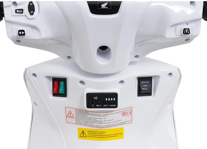 Електричний мотоцикл для дітей Скутер Honda SH125i 1-місний Білий (5903864960310) - зображення 6