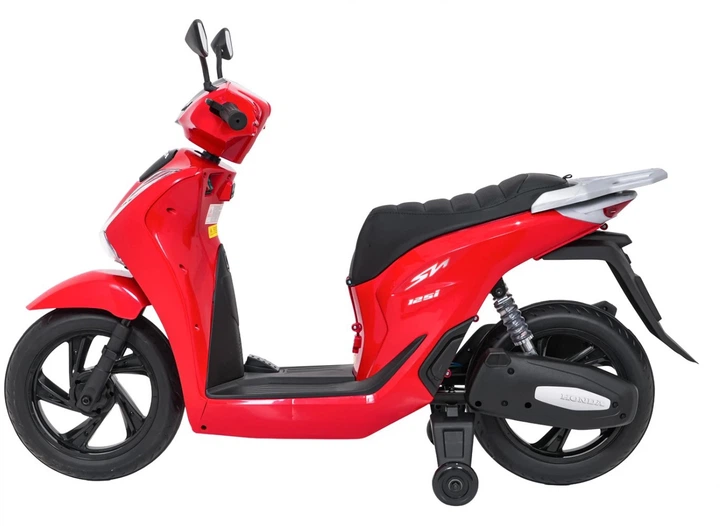Motor elektryczny dla dzieci Skuter Honda SH125i 1-osobowy Czerwony (5903864960327) - obraz 3