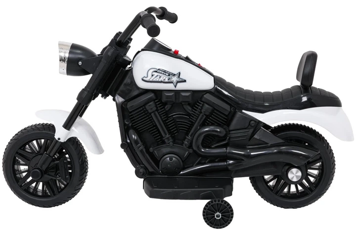 Motor elektryczny dla dzieci Star 1-osobowy Biały (5903864960105) - obraz 3