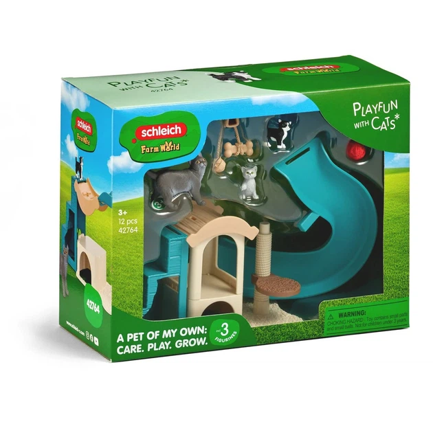 Набір Розваги для кішок Schleich 42764 - Фото 2 Набір Розваги для кішок Schleich 42764 - изображение 2
