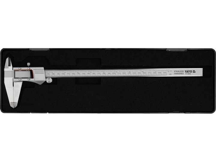 Suwmiarka cyfrowa Yato 300 mm z podświetlanym ekranem YT-72032 (5906083121036) - obraz 5