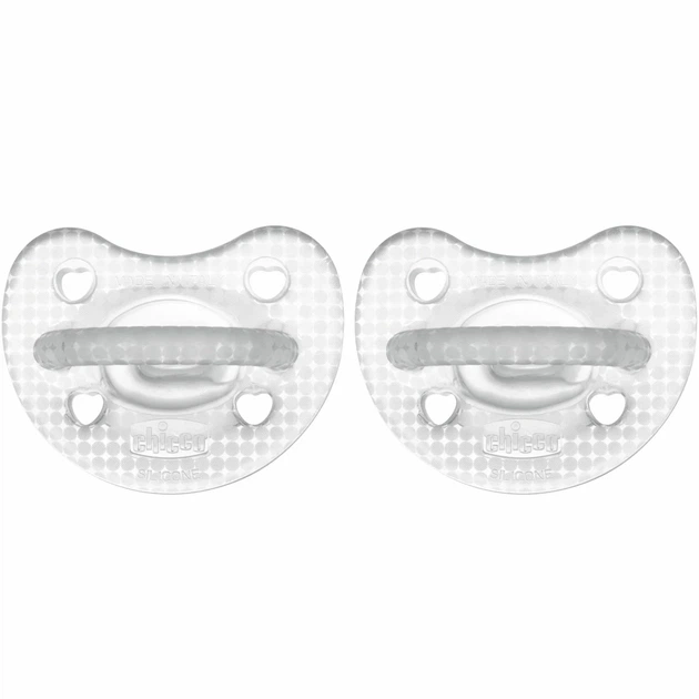 Пустышка Chicco PhysioForma Crystal, силикон, 16-36 мес., 2 шт. - изображение 5