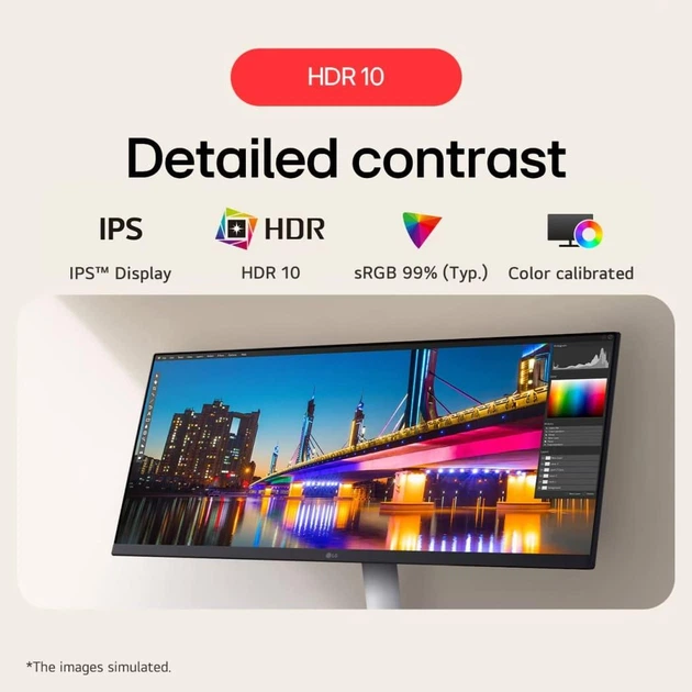 Монитор 29" LG 29U531A-W (29U531A-W) 2560x1080 IPS 100 Hz - изображение 12