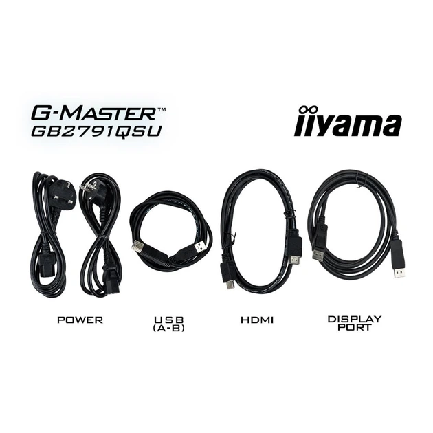 Монітор Iiyama 27" GB2791QSU-B1 QHD IPS 320Hz (GB2791QSU-B1) - зображення 8