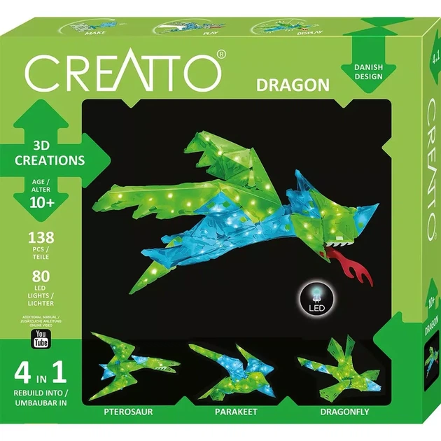 Набір для творчості Kosmos Creatto Dragon (3523) - зображення 5