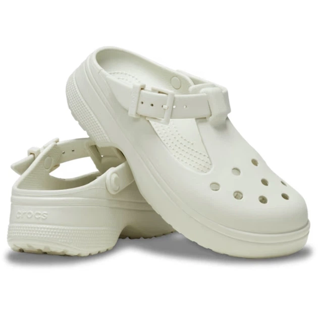 Жіночі крокси Crocs Classic Mary Jane Clog Linen, Льон, W8/38-39/24.6см - зображення 3