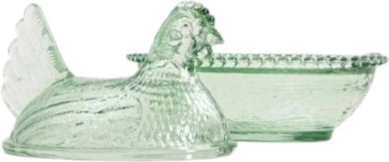 Цукерниця Homla Gallina зелена курка 16 х 12 см (5906496767302) - зображення 2
