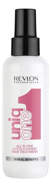 Незмивна спрей-маска для волосся (лотос) Revlon Professional Uniq One All in One Lotus Flower Hair Treatment, 150 мл - зображення 2