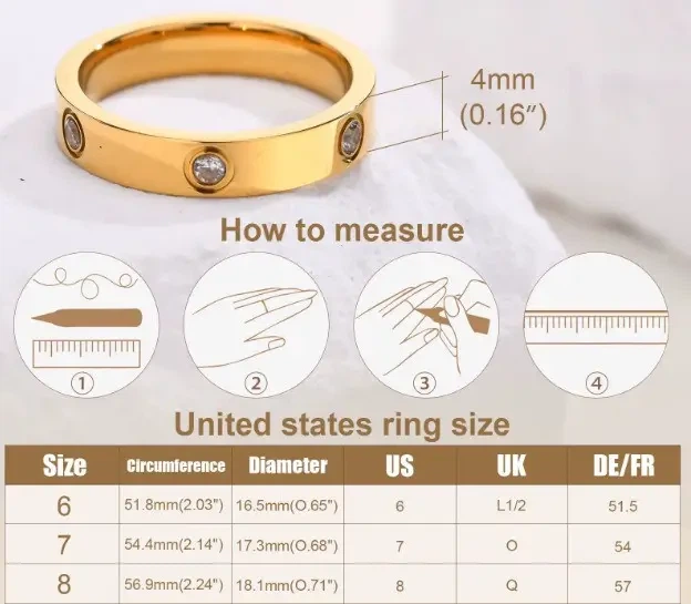 Кільце в стилі Cartier Love 16р (золото) - зображення 2