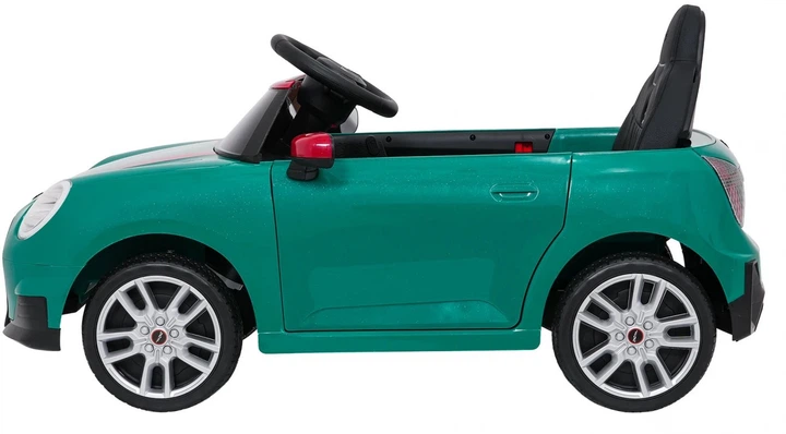 Электрический автомобиль для детей Mini Cooper 1-местный Зеленый (5903864960235) - изображение 3