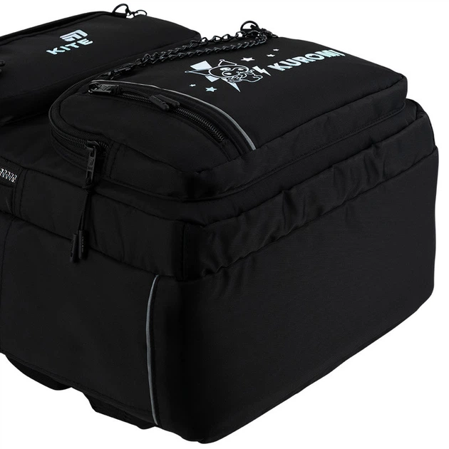 Рюкзак підлітковий Kite Kuromi HK26-2594M подарунок пляшка для води Kite габарити 42x29x15 - зображення 6
