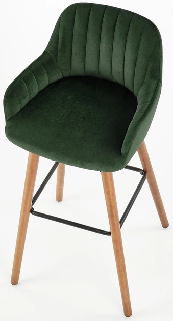 Hoker barowy Halmar H93 Ciemny zielony (5905248114661) - obraz 9