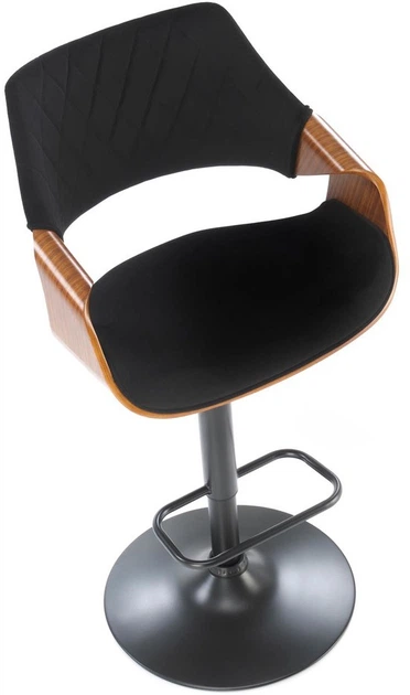 Hoker barowy Halmar H124 Czarny (5905248131200) - obraz 6